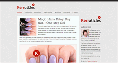 Desktop Screenshot of kerruticles.com