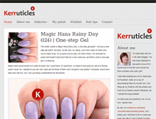 Tablet Screenshot of kerruticles.com